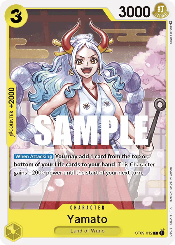 Yamato ST09-012 – One Piece Card Game Character