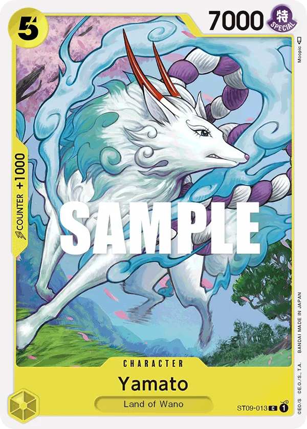 Yamato ST09-013 – One Piece Card Game Character