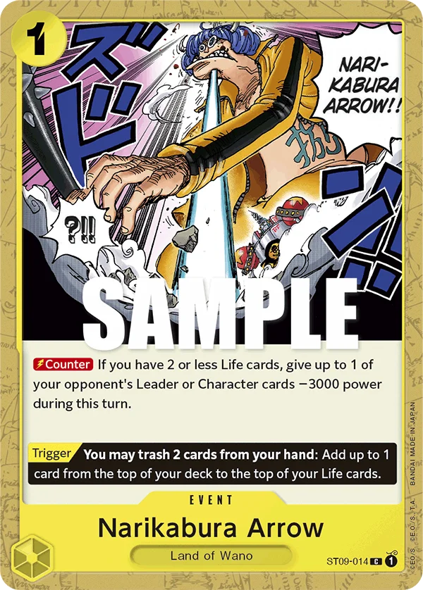 Narikabura Arrow ST09-014 – One Piece Card Game Event