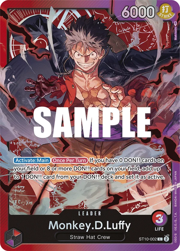 Monkey.D.Luffy ST10-002 – One Piece Card Game Leader