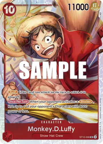 Monkey.D.Luffy ST10-006