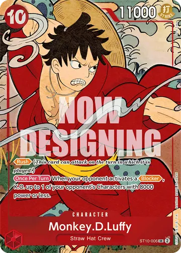 Monkey.D.Luffy ST10-006 (Alternate art)