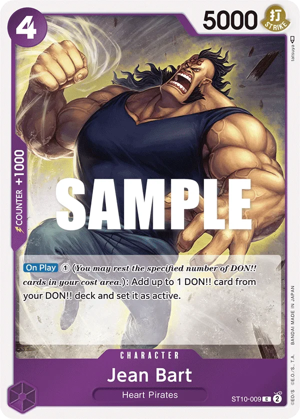 Jean Bart ST10-009 – One Piece Card Game Character