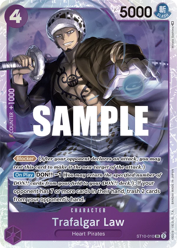 Trafalgar Law ST10-010 – One Piece Card Game Character