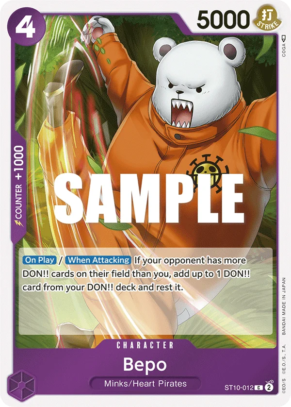 Bepo ST10-012 – One Piece Card Game Character