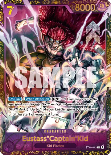 Eustass"Captain"Kid ST10-013 (Alternate art)