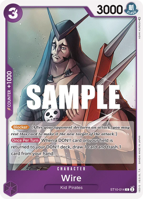 Wire ST10-014 – One Piece Card Game Character