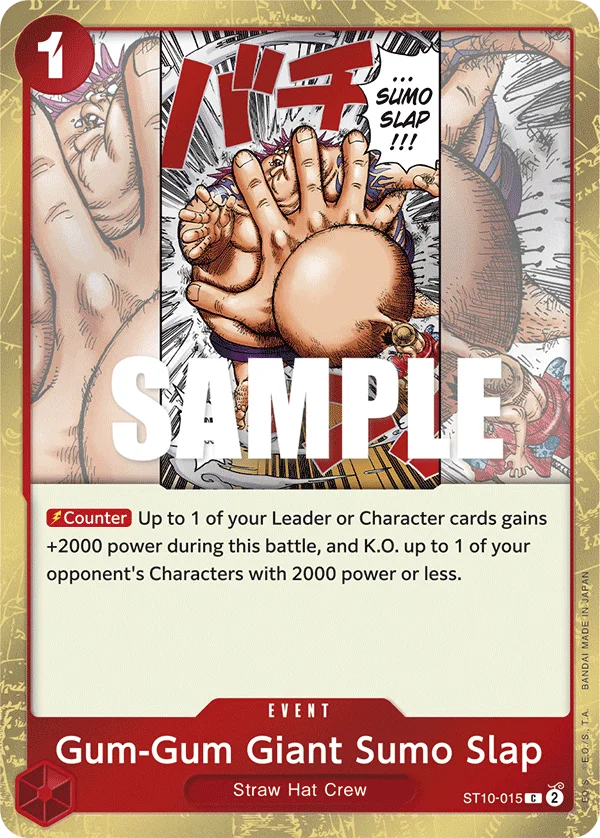 Gum-Gum Giant Sumo Slap ST10-015 – One Piece Card Game Event