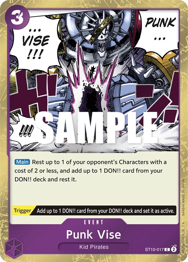 Punk Vise ST10-017 – One Piece Card Game Event