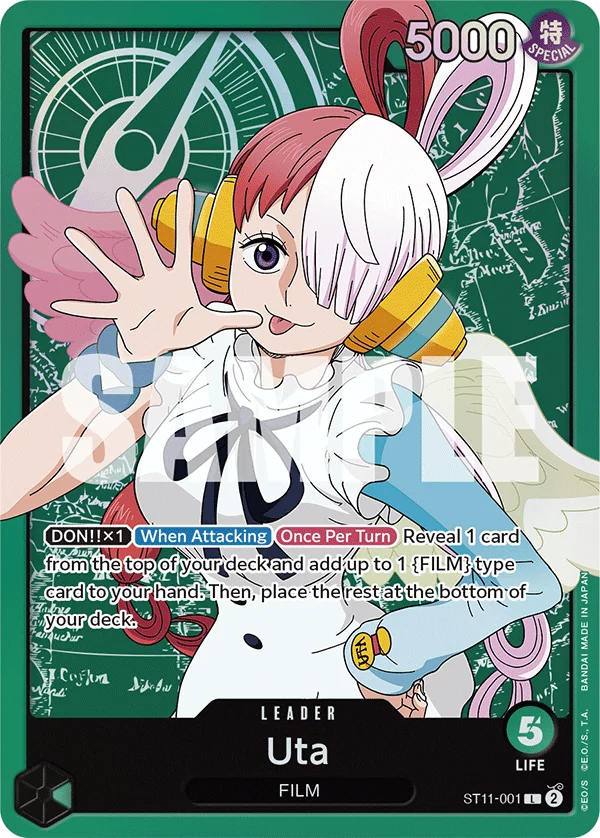Uta ST11-001 – One Piece Card Game Leader