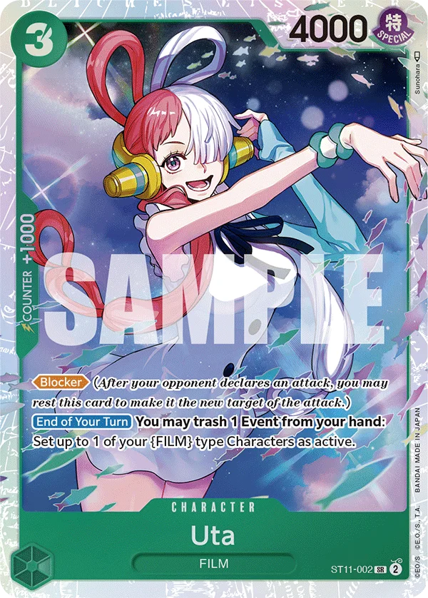 Uta ST11-002 – One Piece Card Game Character