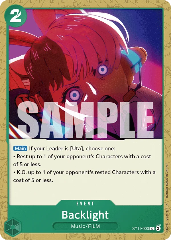 Backlight ST11-003 – One Piece Card Game Event