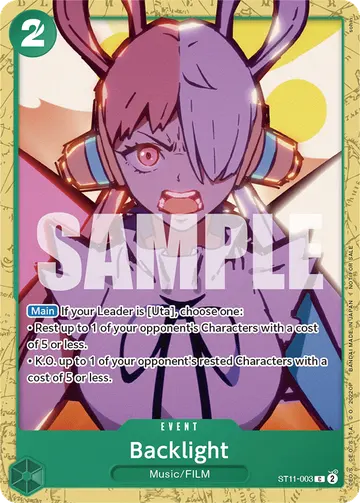 Backlight ST11-003 (Alternate art)