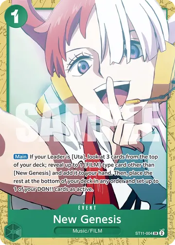 New Genesis ST11-004 (Alternate art)