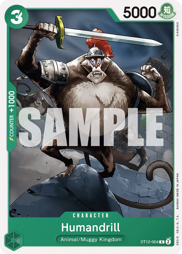 Humandrill ST12-004 – One Piece Card Game Character