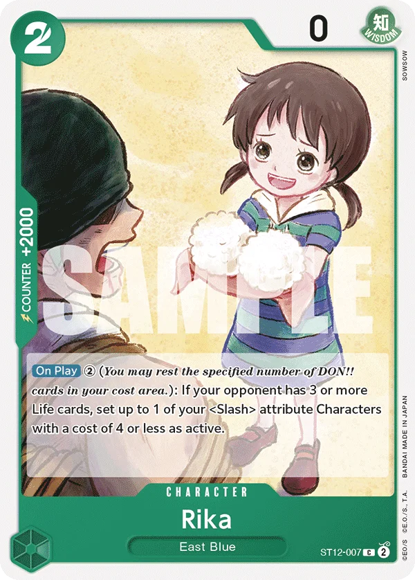 Rika ST12-007 – One Piece Card Game Character
