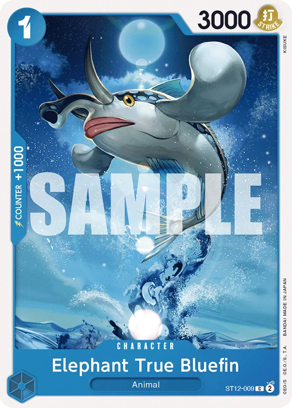 Elephant True Bluefin ST12-009 – One Piece Card Game Character