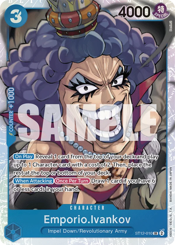 Emporio.Ivankov ST12-010 – One Piece Card Game Character
