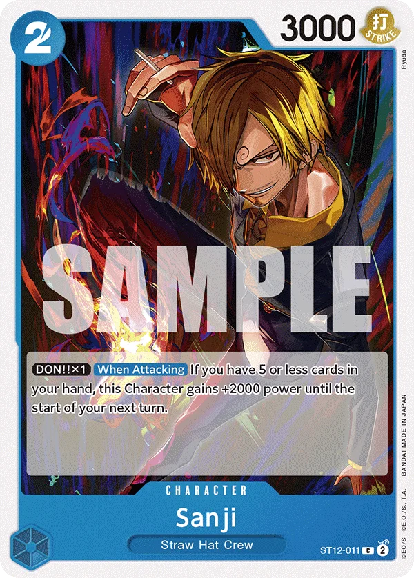Sanji ST12-011 – One Piece Card Game Character