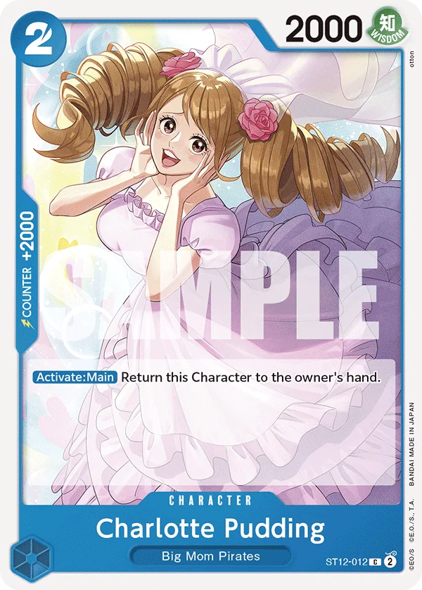 Charlotte Pudding ST12-012 – One Piece Card Game Character