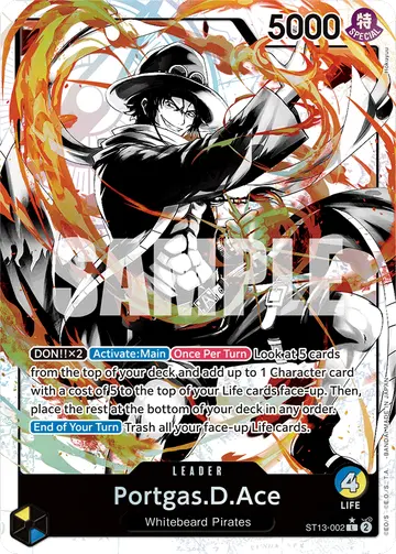 Portgas.D.Ace ST13-002 (Alternate art)