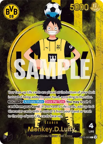 Monkey.D.Luffy ST13-003 (Alternate art)