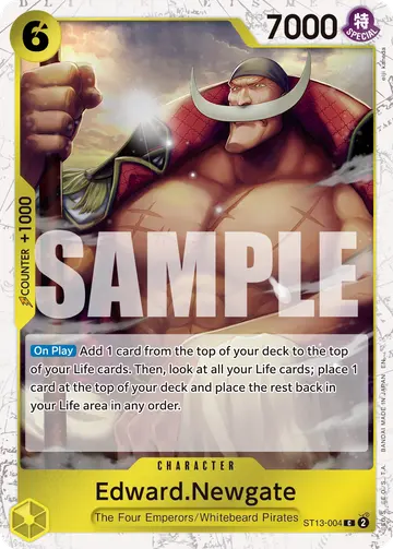 Edward.Newgate ST13-004 (Alternate art)