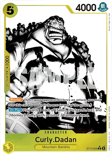 Curly.Dadan ST13-006 (Alternate art)