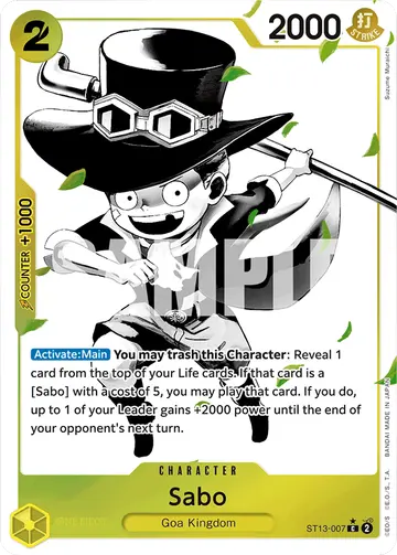 Sabo ST13-007 (Alternate art)