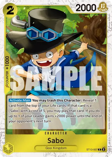 Sabo ST13-007 (Alternate art)