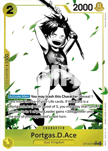 Portgas.D.Ace ST13-010 (Alternate art)