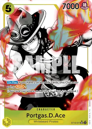 Portgas.D.Ace ST13-011 (Alternate art)