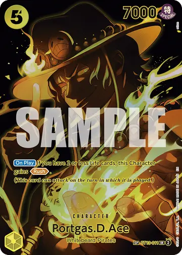 Portgas.D.Ace ST13-011 (Alternate art)