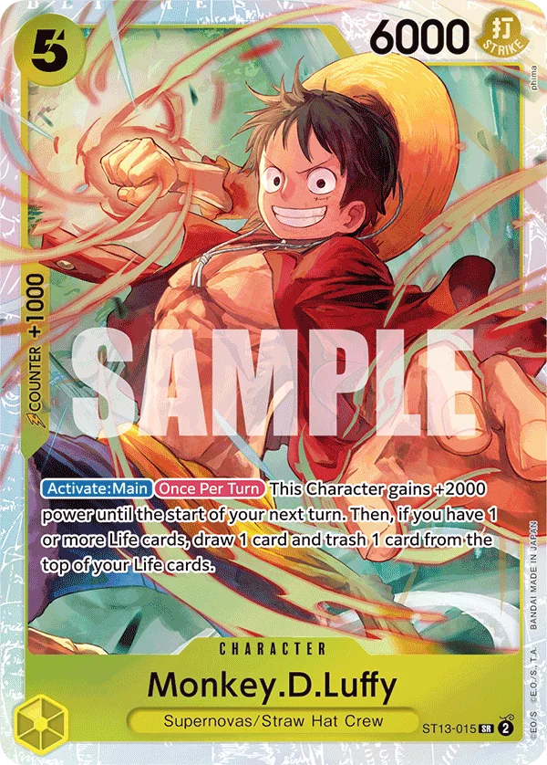 Monkey.D.Luffy ST13-015 – One Piece Card Game Character