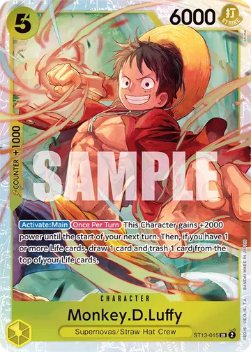 Monkey.D.Luffy ST13-015