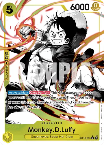 Monkey.D.Luffy ST13-015 (Alternate art)