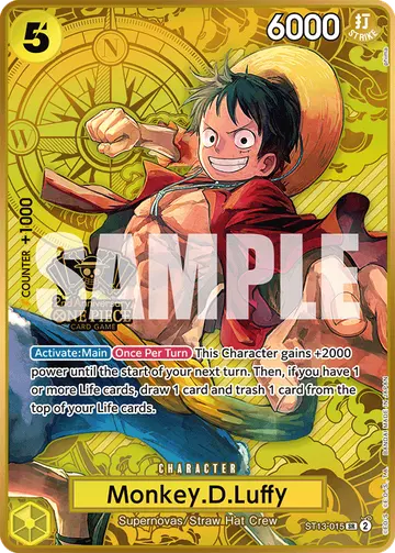 Monkey.D.Luffy ST13-015 (Alternate art)