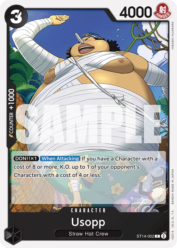 Usopp ST14-002 – One Piece Card Game Character