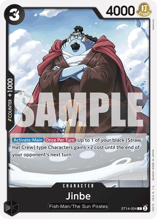 Jinbe ST14-004 – One Piece Card Game Character