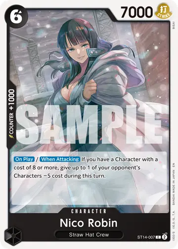 Nico Robin ST14-007 (Reprint)