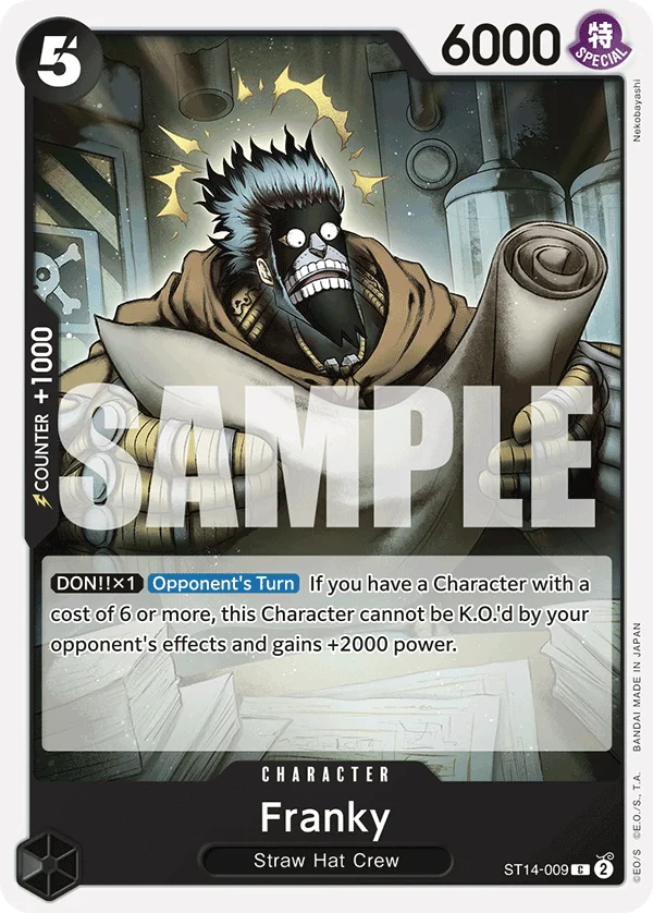 Franky ST14-009 – One Piece Card Game Character