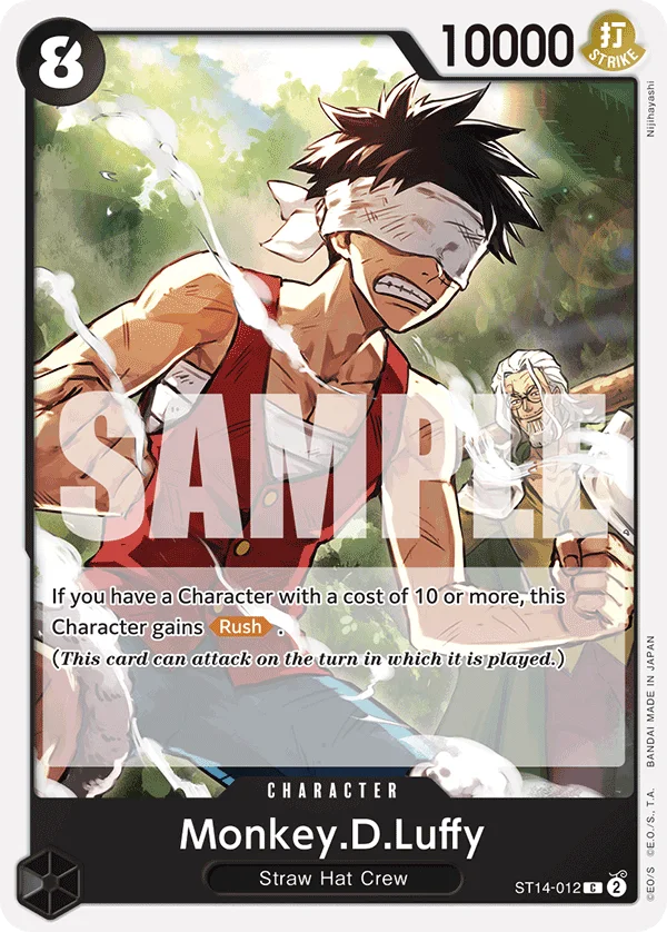 Monkey.D.Luffy ST14-012 – One Piece Card Game Character