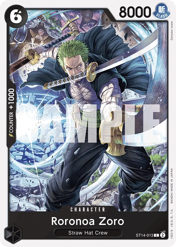 Roronoa Zoro ST14-013 – One Piece Card Game Character