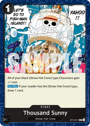 Thousand Sunny ST14-017 (Reprint)