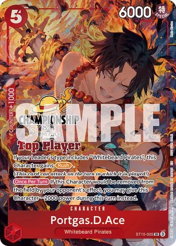 Portgas.D.Ace ST15-005 (Alternate art)