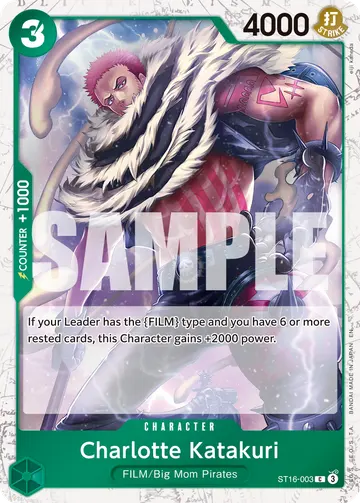 Charlotte Katakuri ST16-003 (Alternate art)