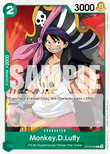 Monkey.D.Luffy ST16-005 (Reprint)