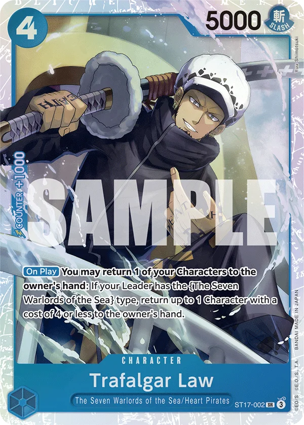 Trafalgar Law ST17-002 – One Piece Card Game Character