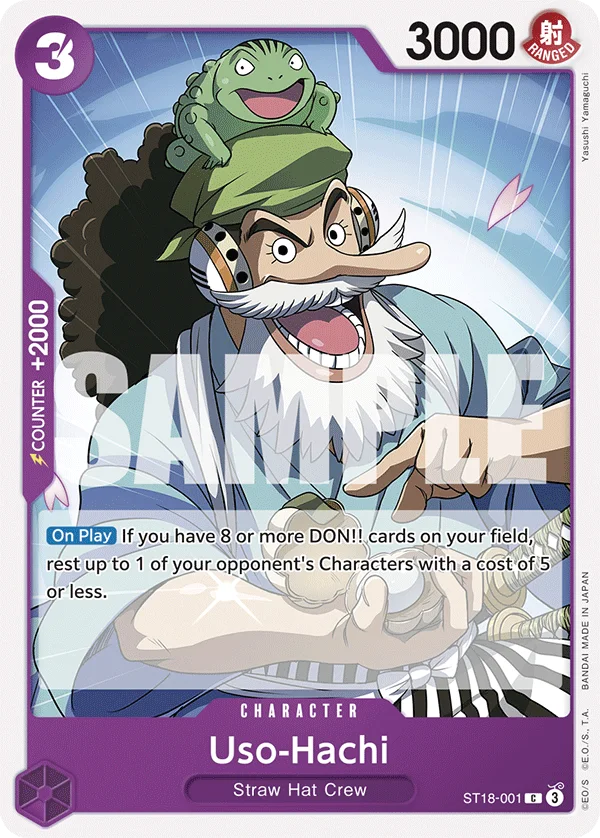 Uso-Hachi ST18-001 – One Piece Card Game Character