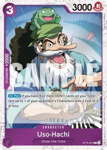 Uso-Hachi ST18-001 (Alternate art)